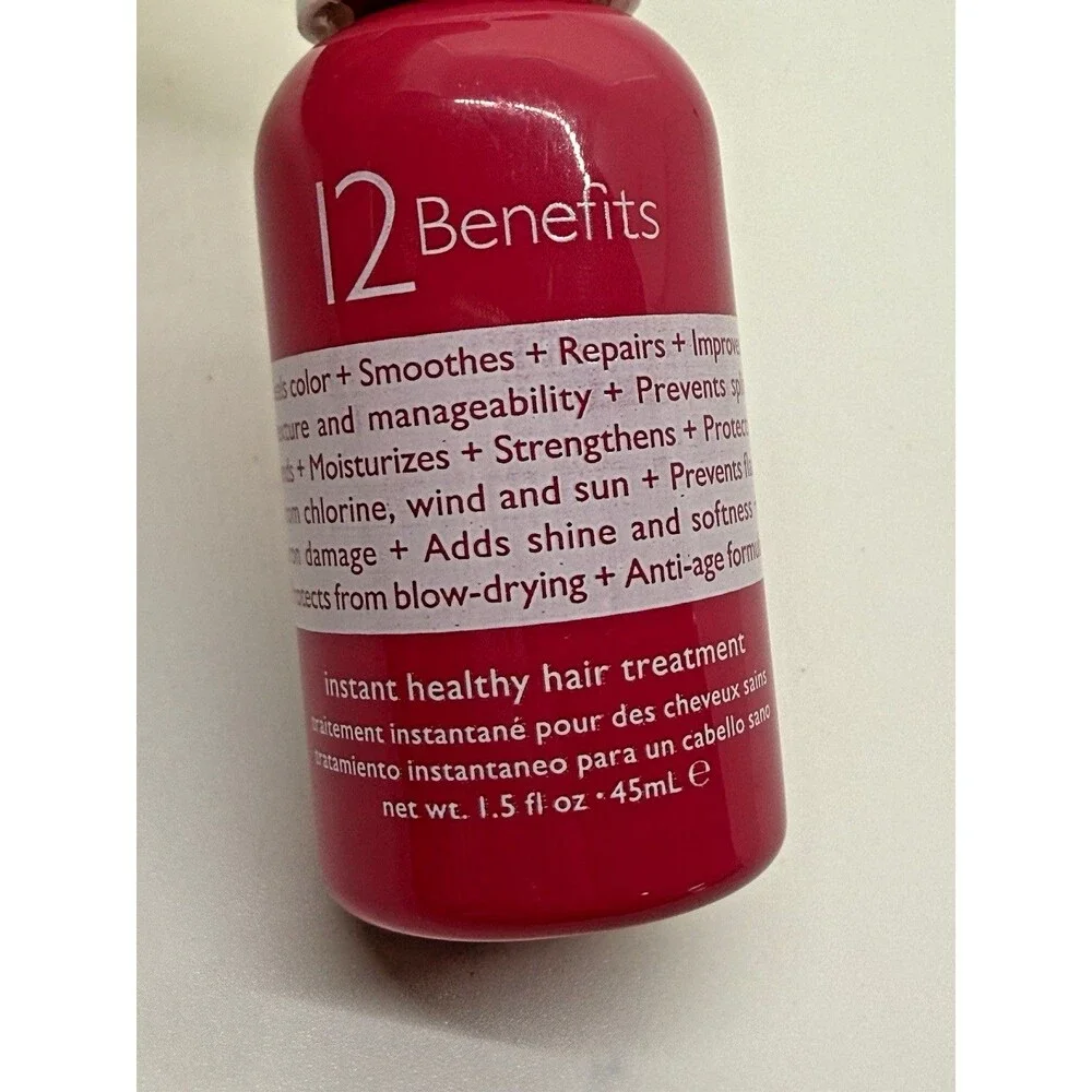 12 Benefits Leave In Conditioner Instant Hair Treatment 1.5oz 45mL Healthy Shine